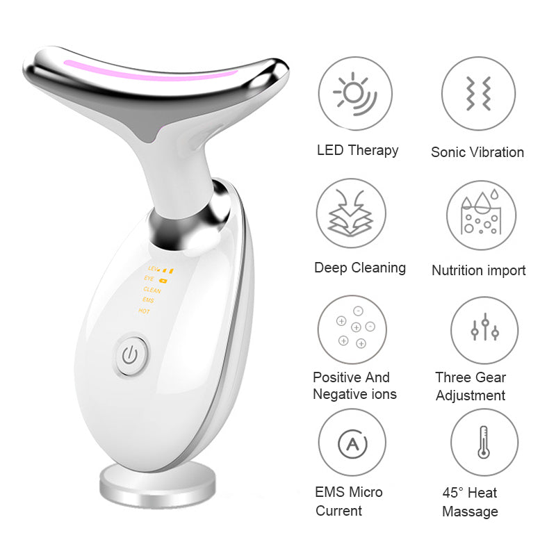 Neck Face Beauty EMS Facial Lifting Device - BeautyHacks