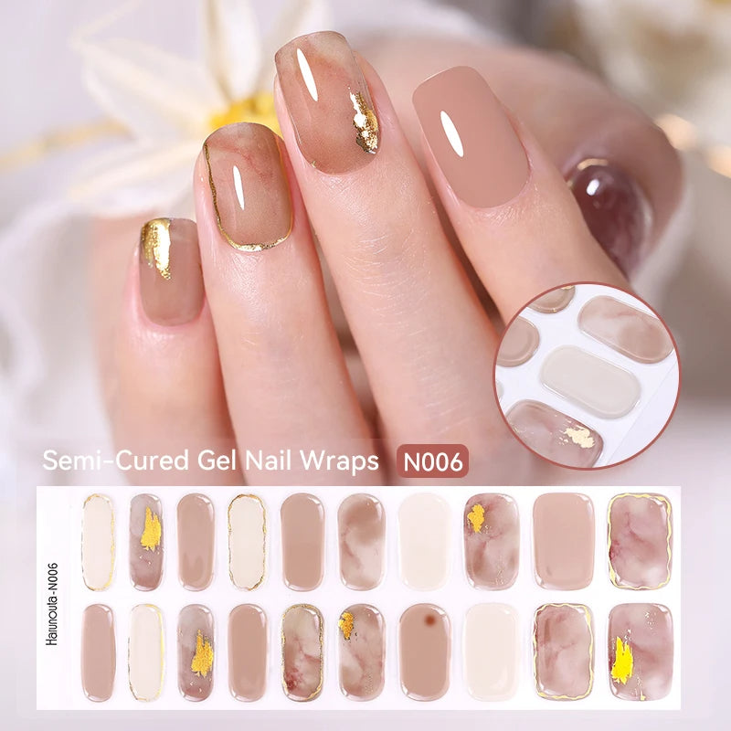 20 Tips Gradient Nail Sticker - BeautyHacks