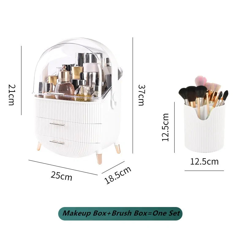 Cosmetic Storage Box Organizer - BeautyHacks