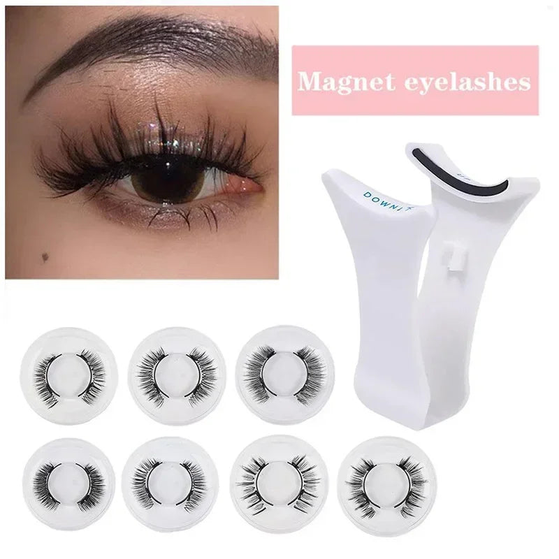 1 Pair of Magnetic False Eyelashes - BeautyHacks