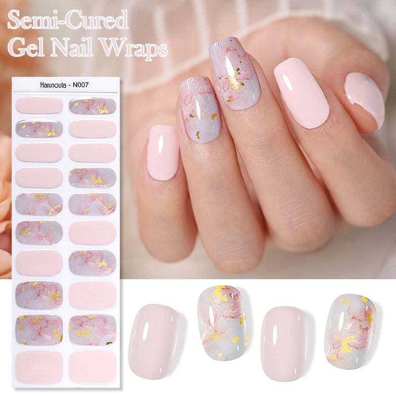 20 Tips Gradient Nail Sticker - BeautyHacks