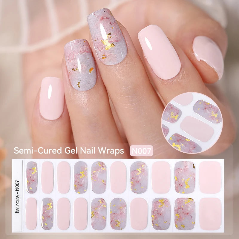 20 Tips Gradient Nail Sticker - BeautyHacks