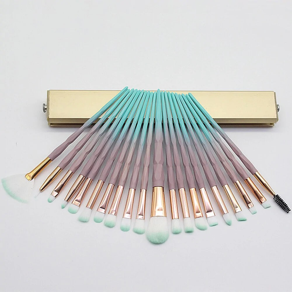 Diamond Makeup Brush Set - BeautyHacks