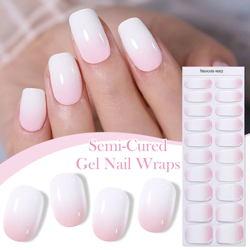 20 Tips Gradient Nail Sticker - BeautyHacks