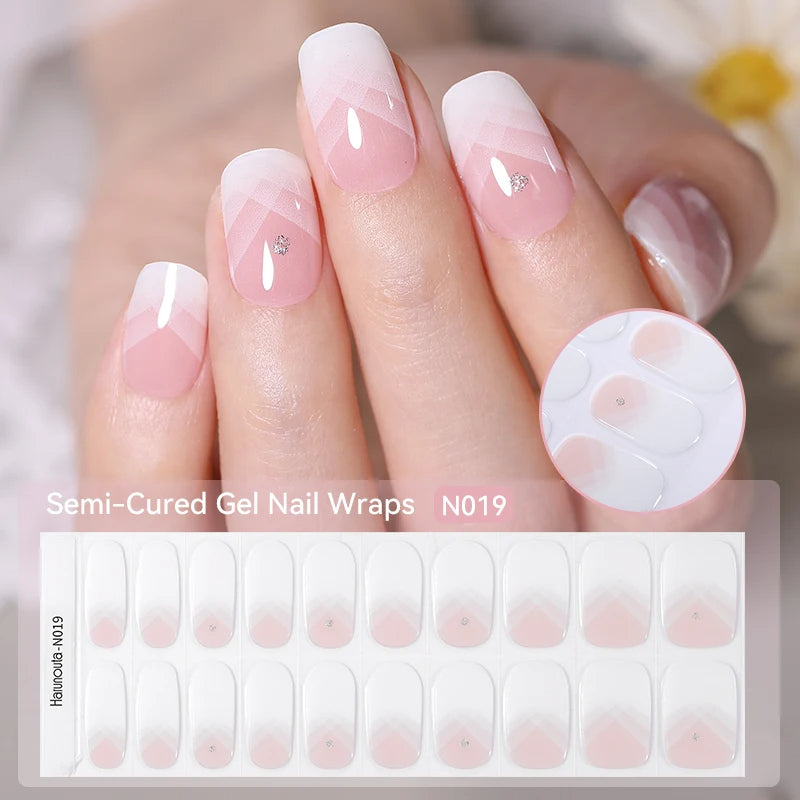 20 Tips Gradient Nail Sticker - BeautyHacks