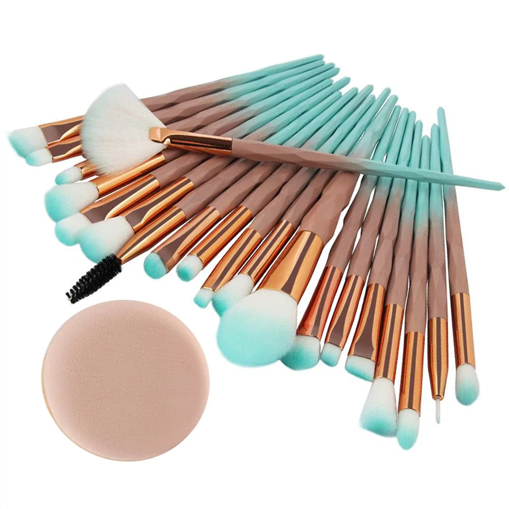 Diamond Makeup Brush Set - BeautyHacks