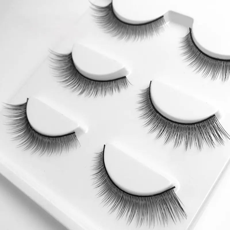 Natural False Eyelashes Set - BeautyHacks