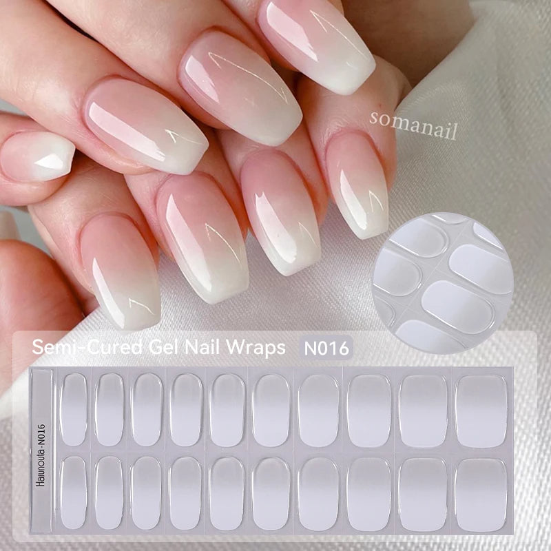 20 Tips Gradient Nail Sticker - BeautyHacks