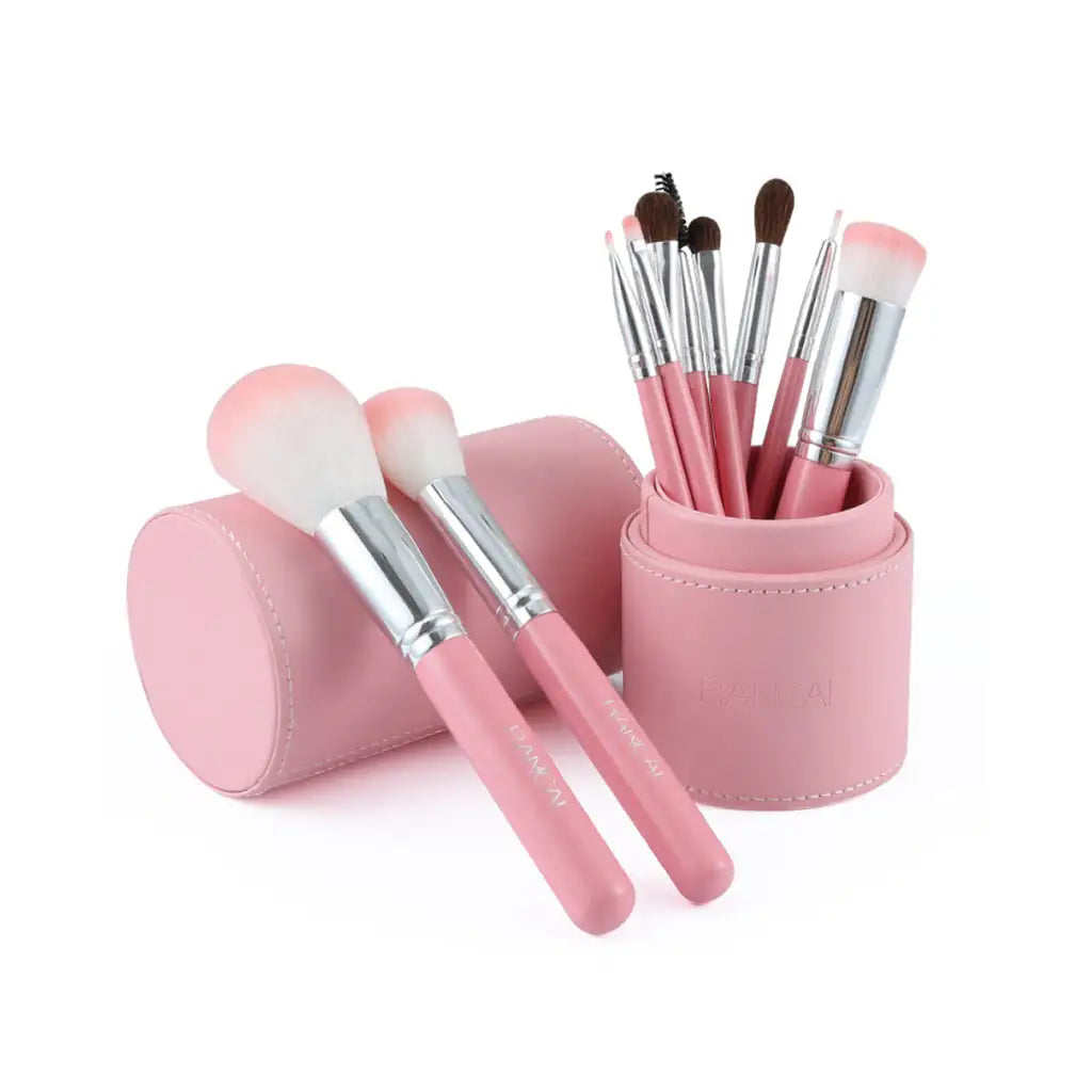 Pink Makeup Brush Set - BeautyHacks