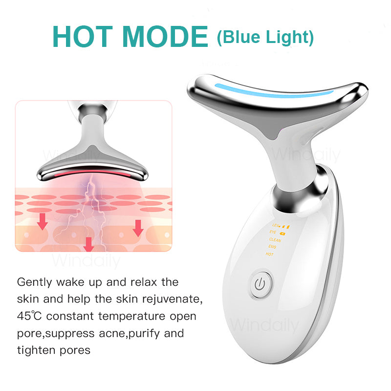 Neck Face Beauty EMS Facial Lifting Device - BeautyHacks