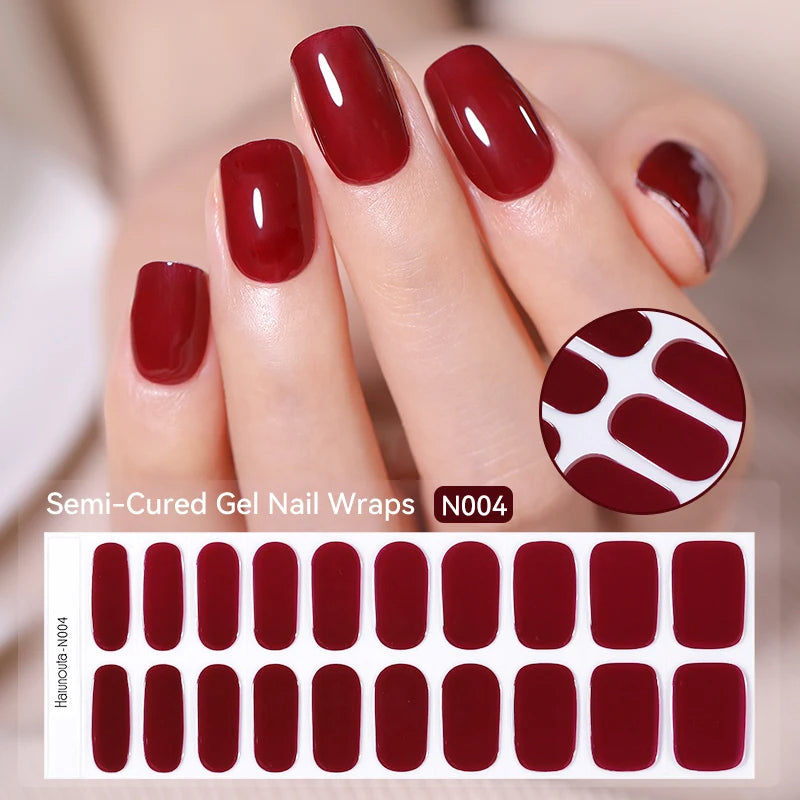 20 Tips Gradient Nail Sticker - BeautyHacks