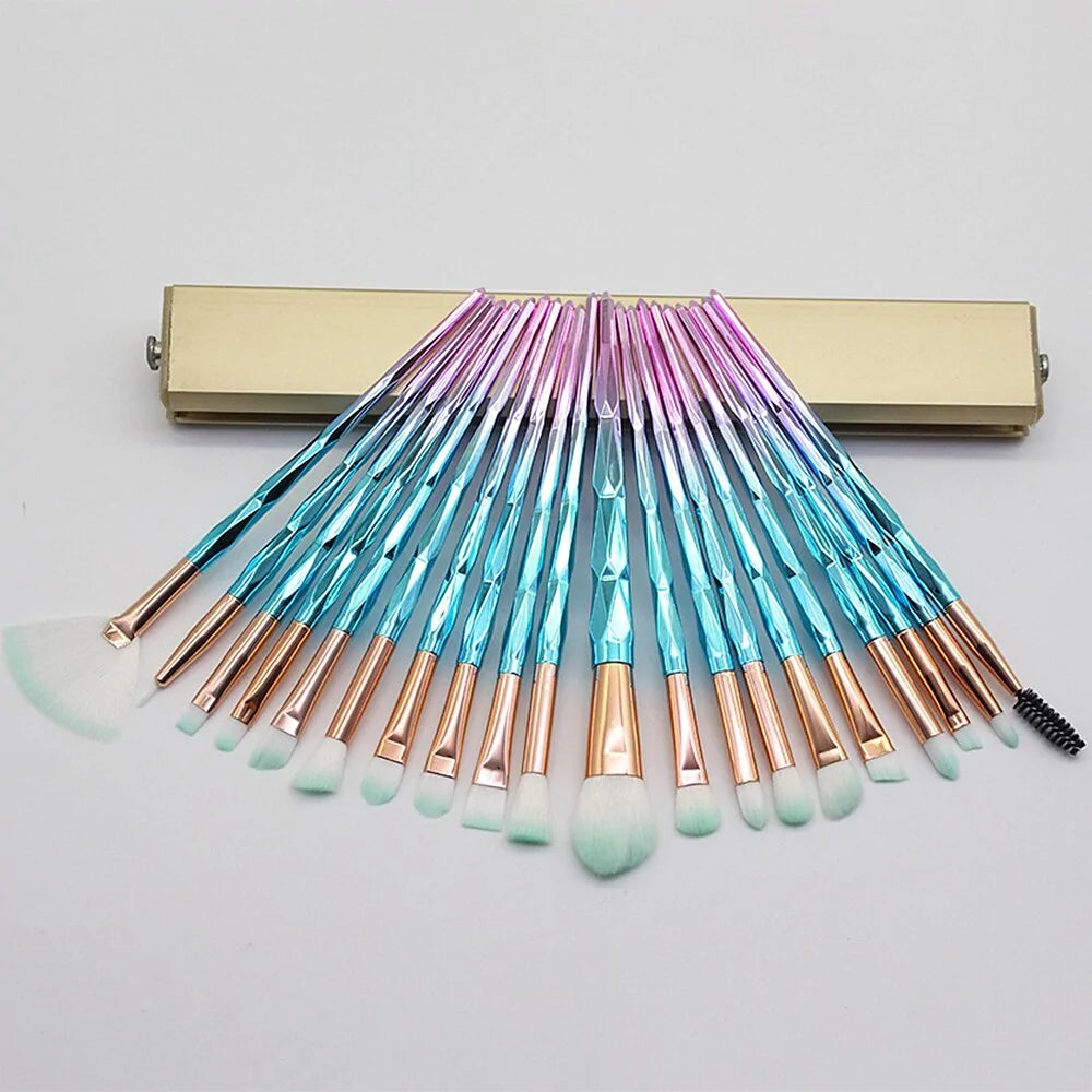 Diamond Makeup Brush Set - BeautyHacks