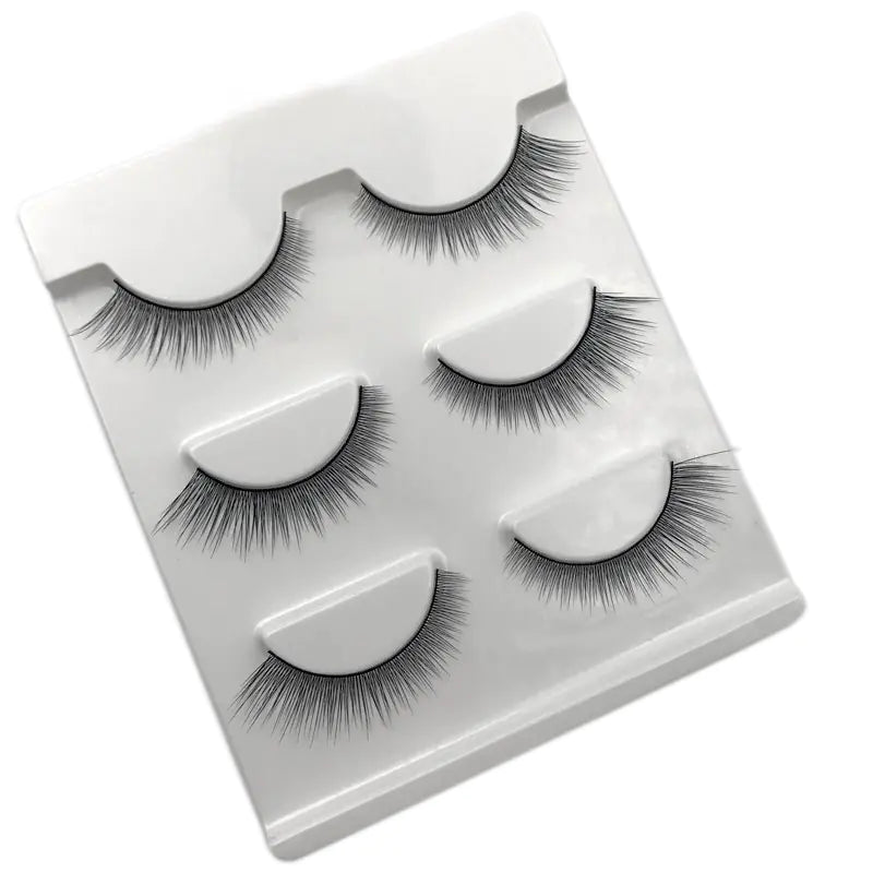 Natural False Eyelashes Set - BeautyHacks