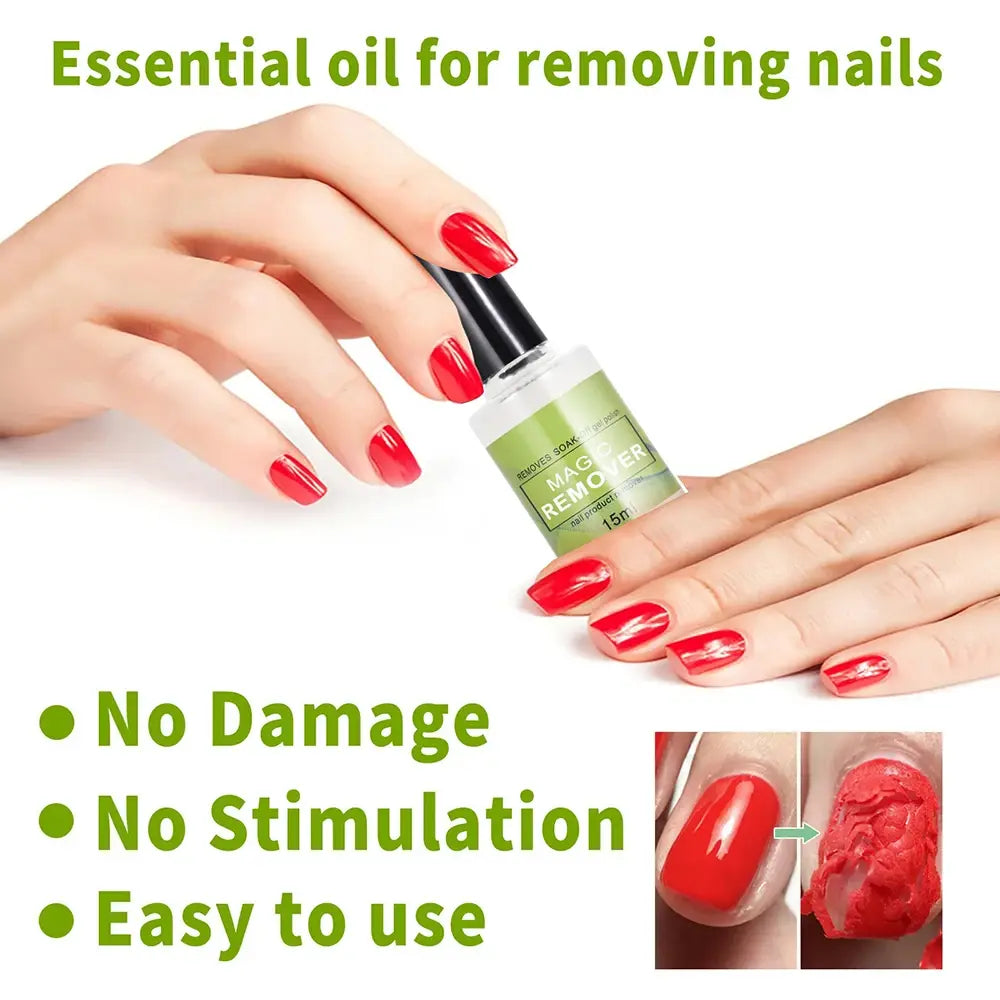 Magic Gel Nail Polish Remover - BeautyHacks