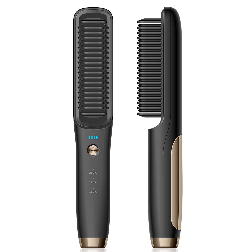 Wireless Hair Straightening Comb - BeautyHacks