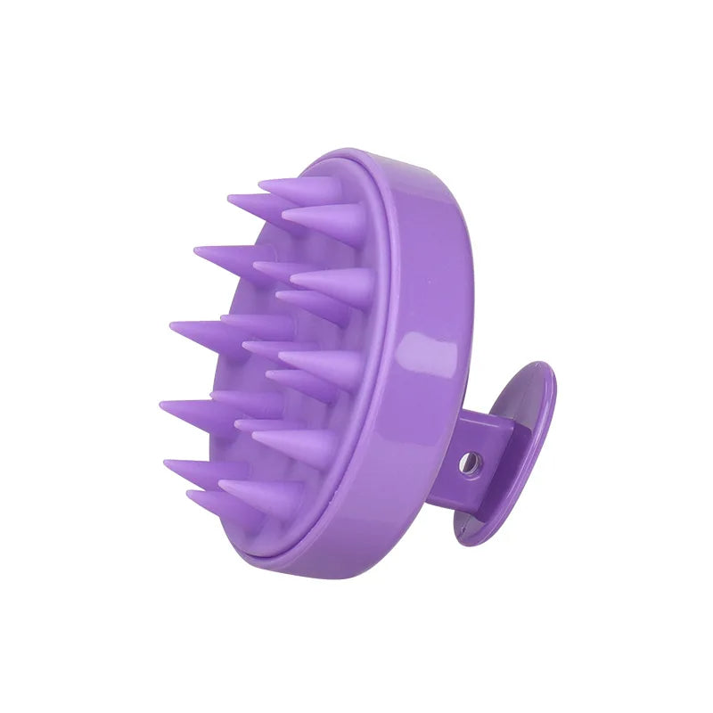 Silicone Shampoo Brush Head Scalp Massage Comb - BeautyHacks