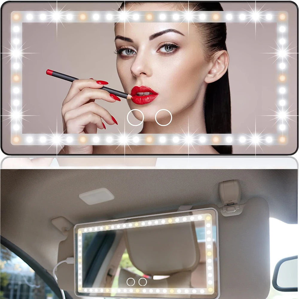 Car Makeup Mirror - BeautyHacks