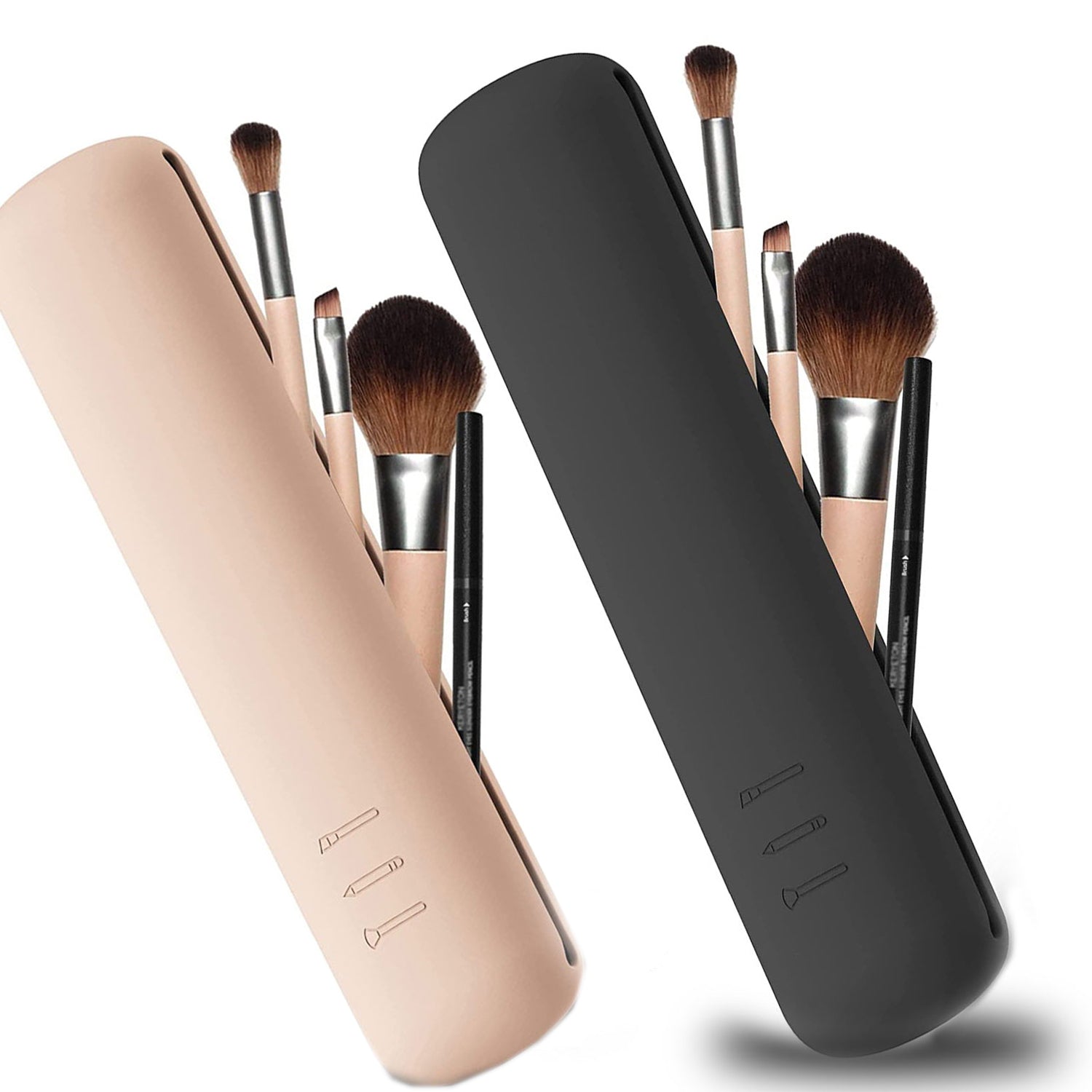 Silicone Makeup Brush Waterproof Storage - BeautyHacks