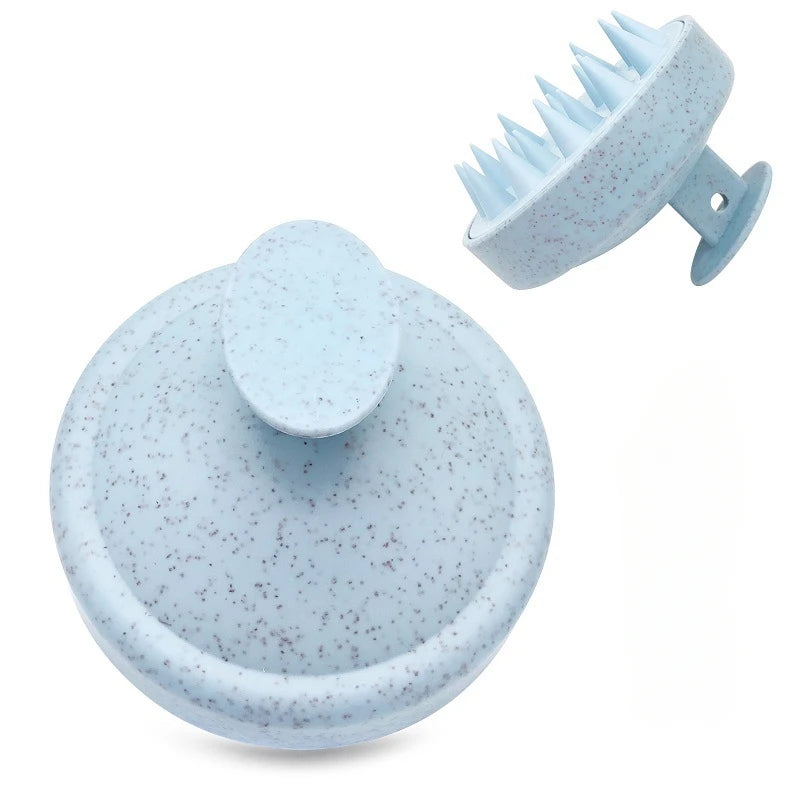 Silicone Shampoo Brush Head Scalp Massage Comb - BeautyHacks