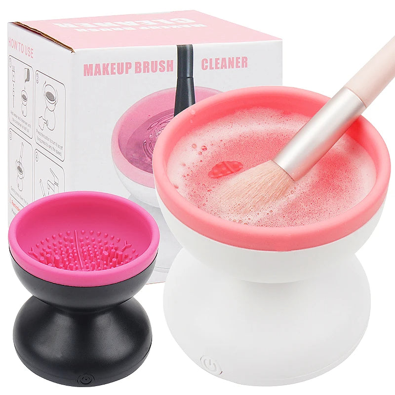 Portable USB Makeup Brush Cleaner - BeautyHacks