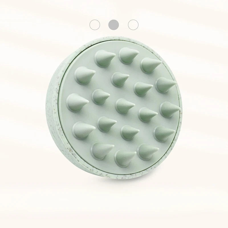 Silicone Shampoo Brush Head Scalp Massage Comb - BeautyHacks