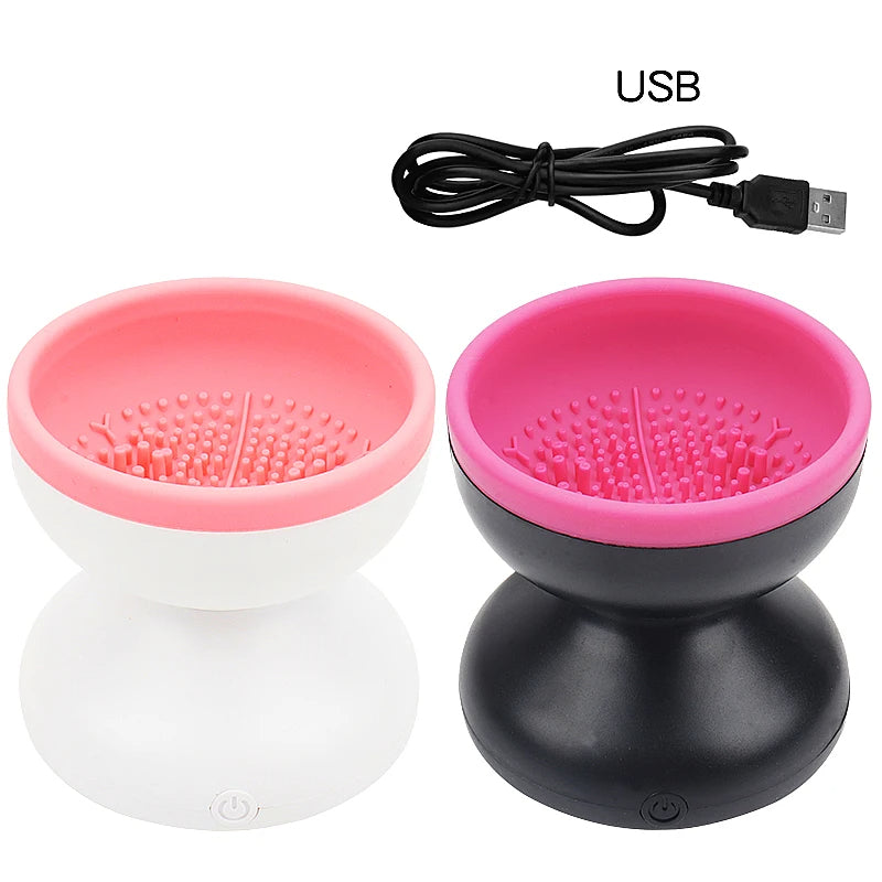 Portable USB Makeup Brush Cleaner - BeautyHacks